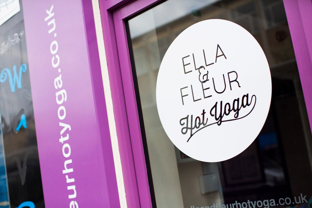 Ella & Fleur Hot Yoga Signage Case Study